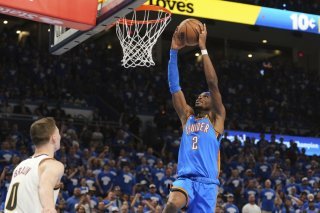 Shai Gilgeous-Alexander (2) et OKC sont en finale de la Conférence Ouest KEYSTONE/AP/Kyle Phillips